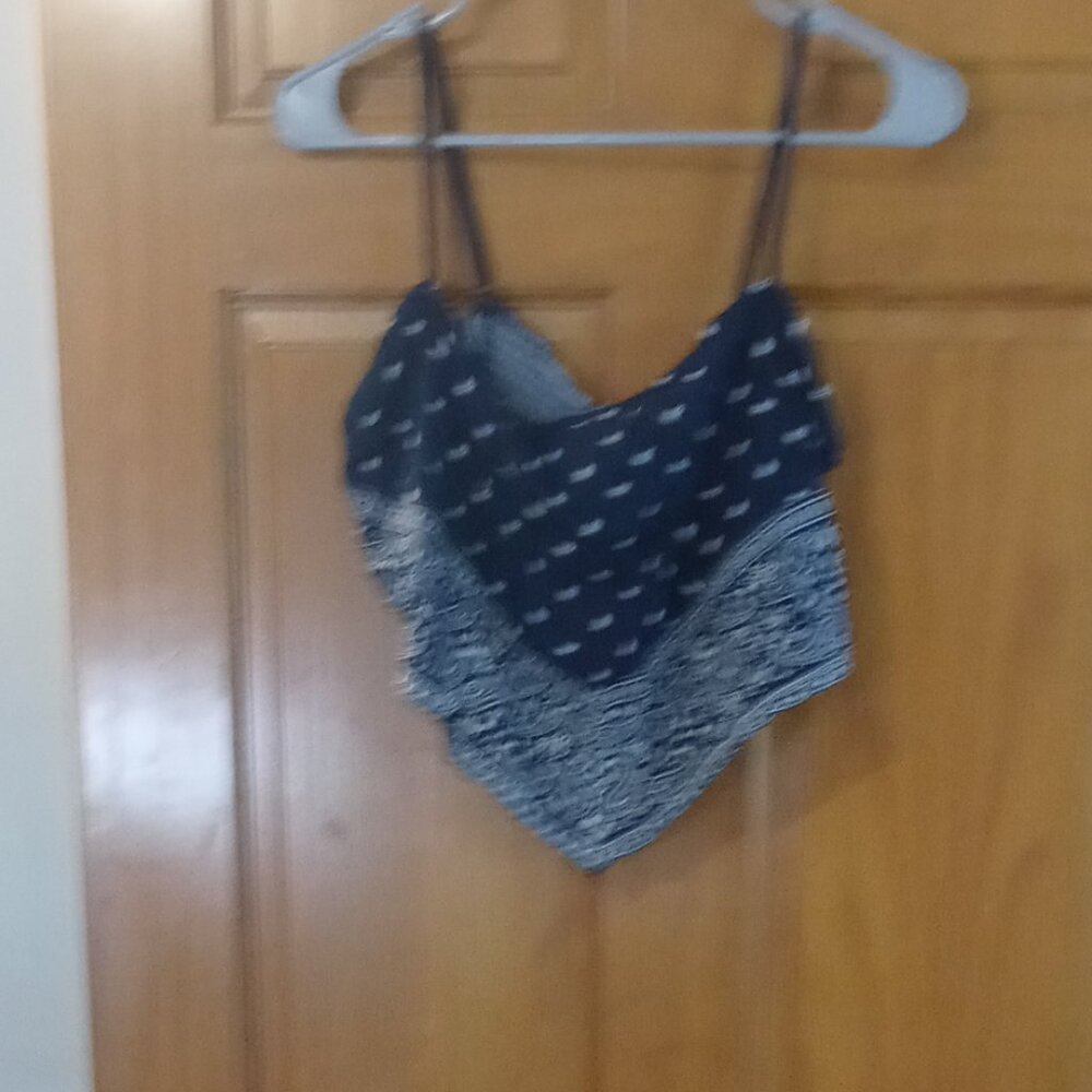 bandana crop top